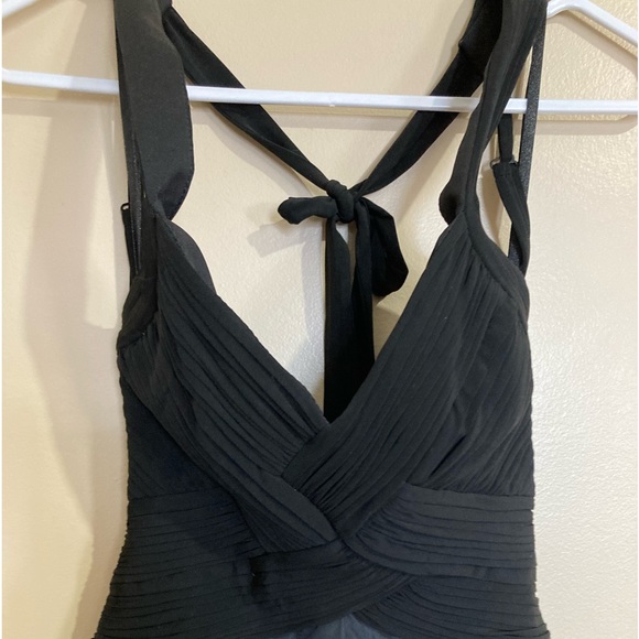 Black cocktail/prom/evening gown size 02 - Picture 7 of 7